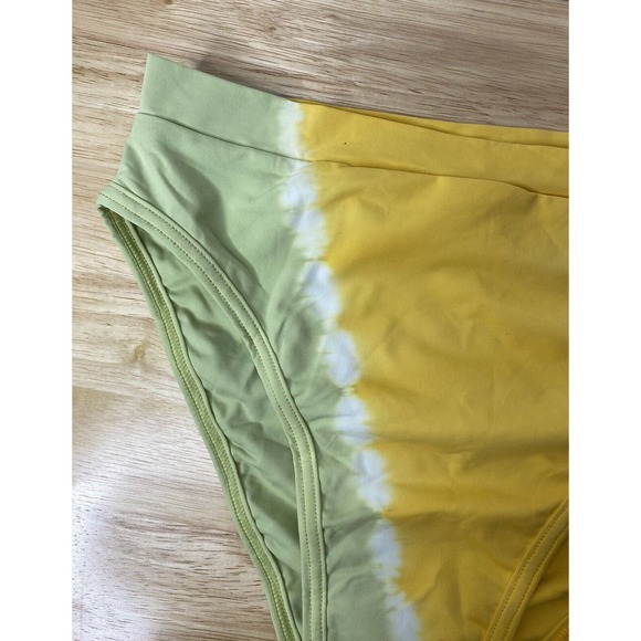 NWT L*Space Womens Frenchi Printed High Waisted Bikini Bottoms Size Medium‎ $110 - Picture 5 of 11